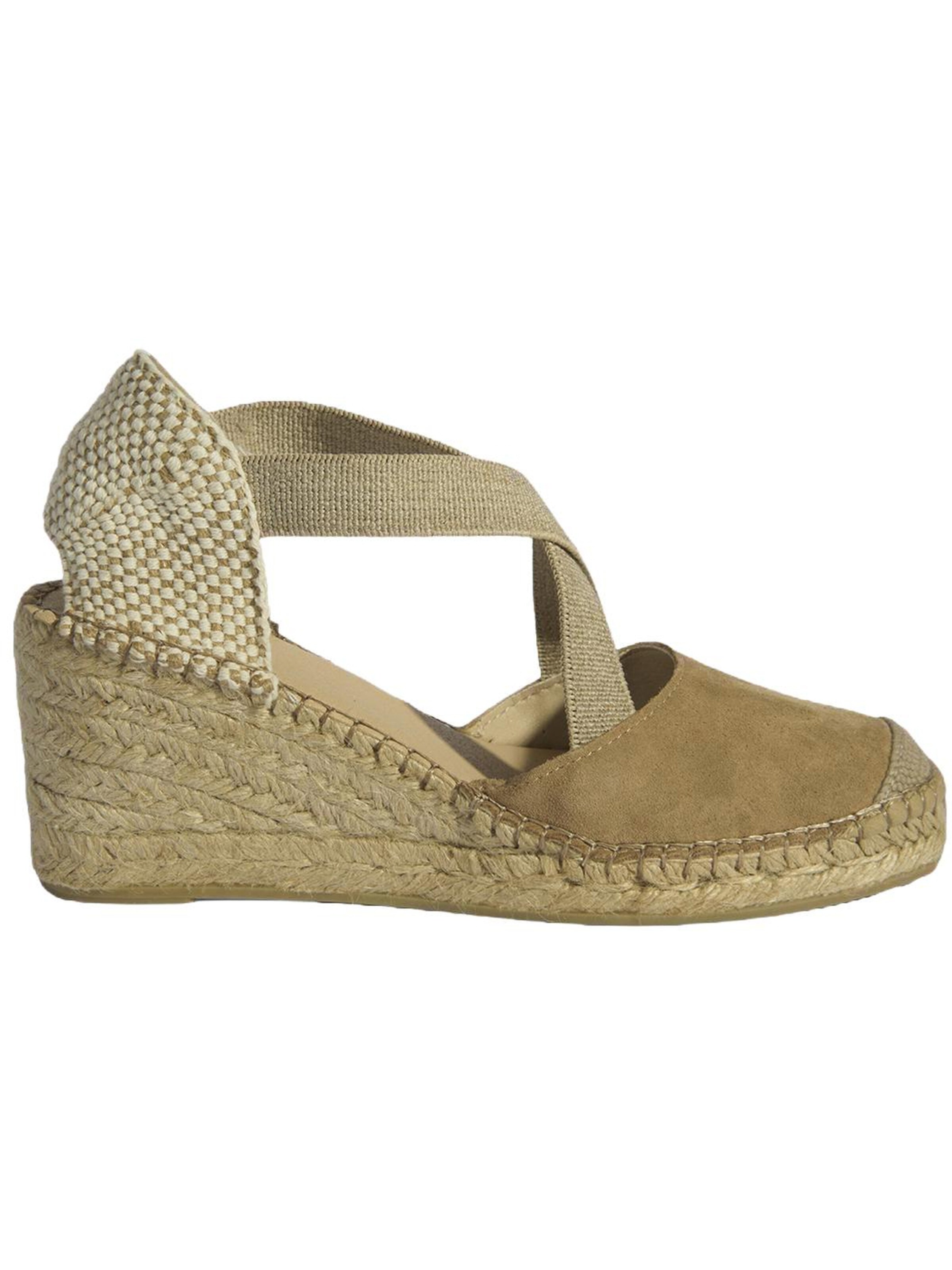 Desa Espadrilles 'Slip-Ons' in Beige