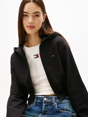 Tommy Jeans Sweatjacka i svart