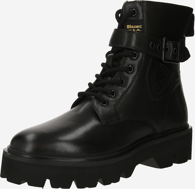 Blauer.USA Lace-Up Ankle Boots in Black, Item view