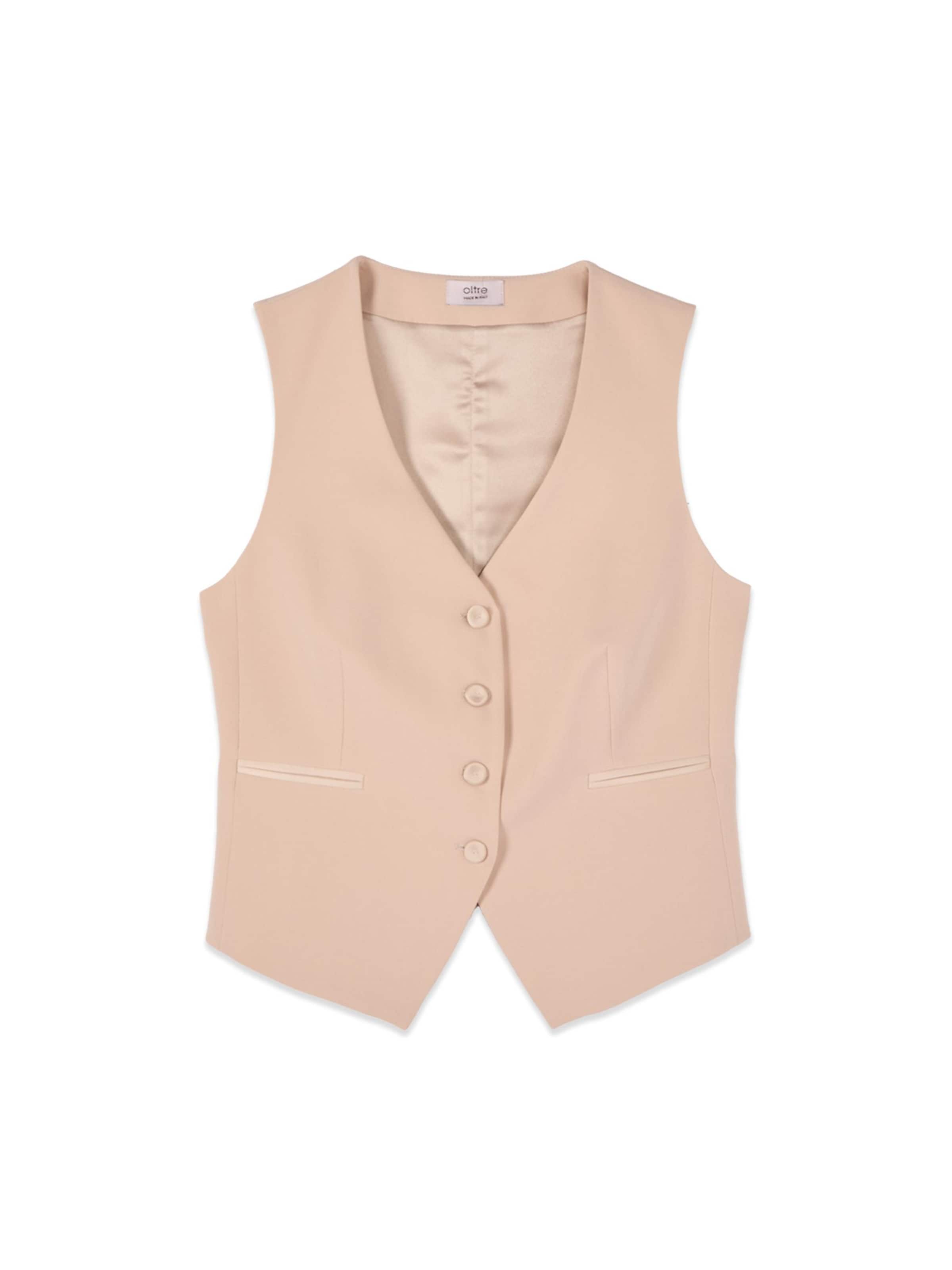 Blazer di oltre in rosa: frontale