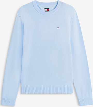 Pulover 'ESS' de la Tommy Jeans pe albastru: față