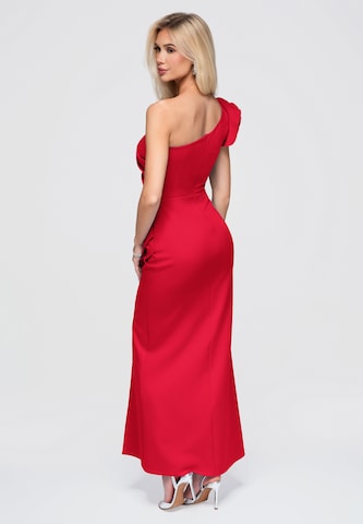 Ombre Evening dress in Red