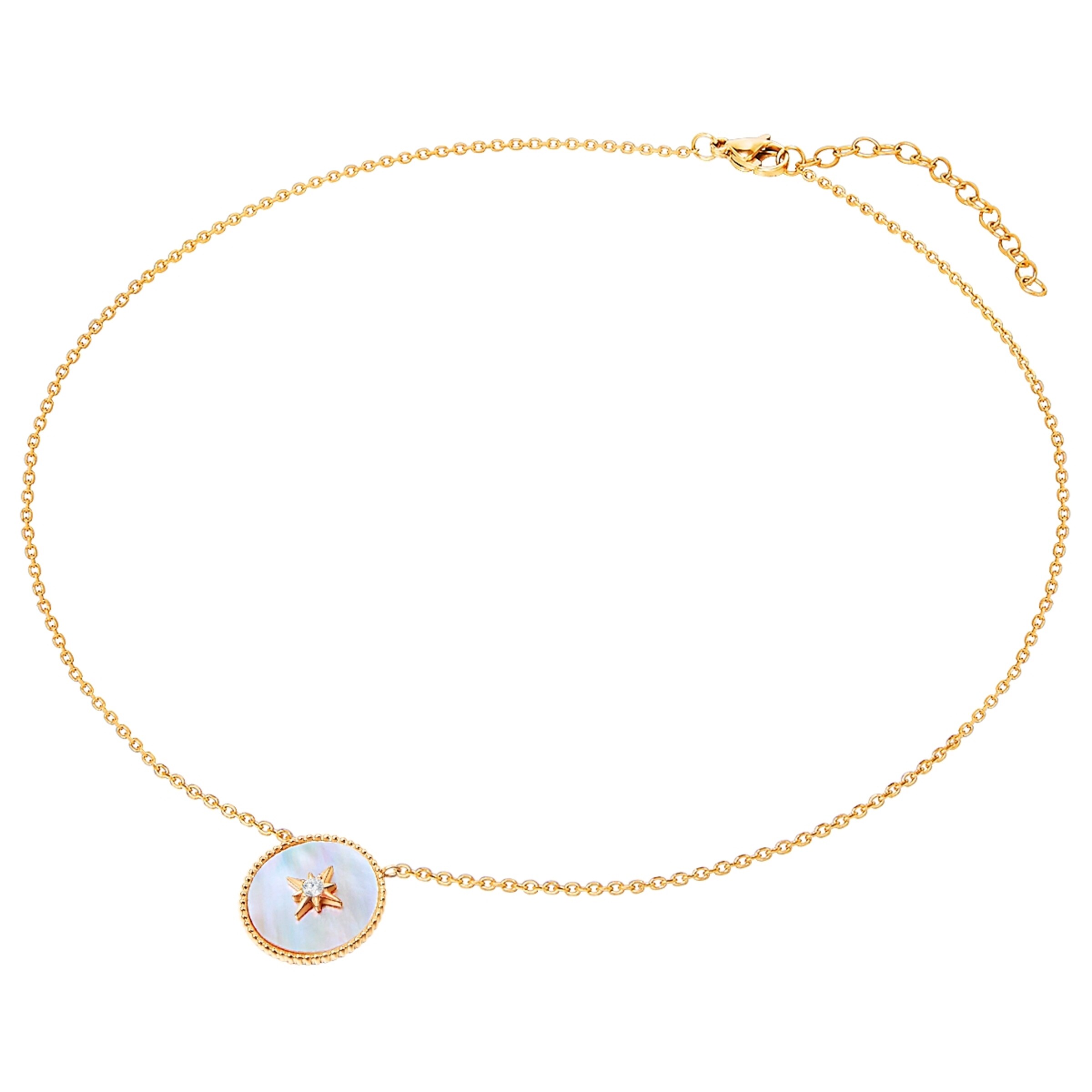 Chaîne Valero Pearls en or : devant