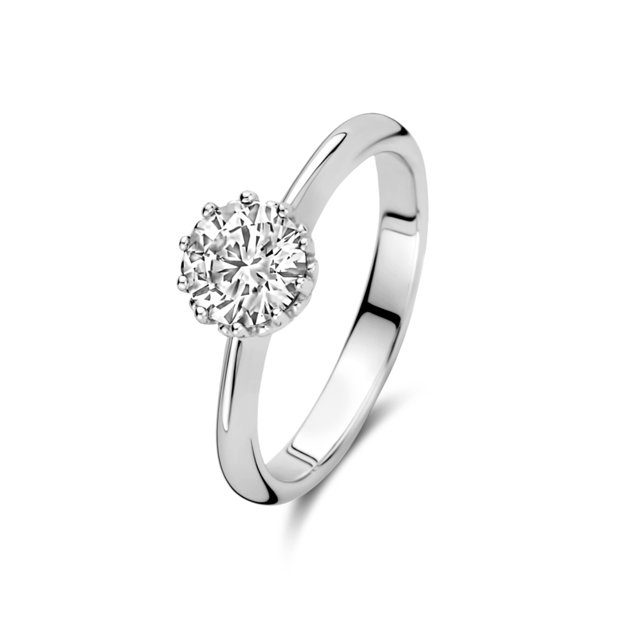 Parte di Me Ring in Silver: front