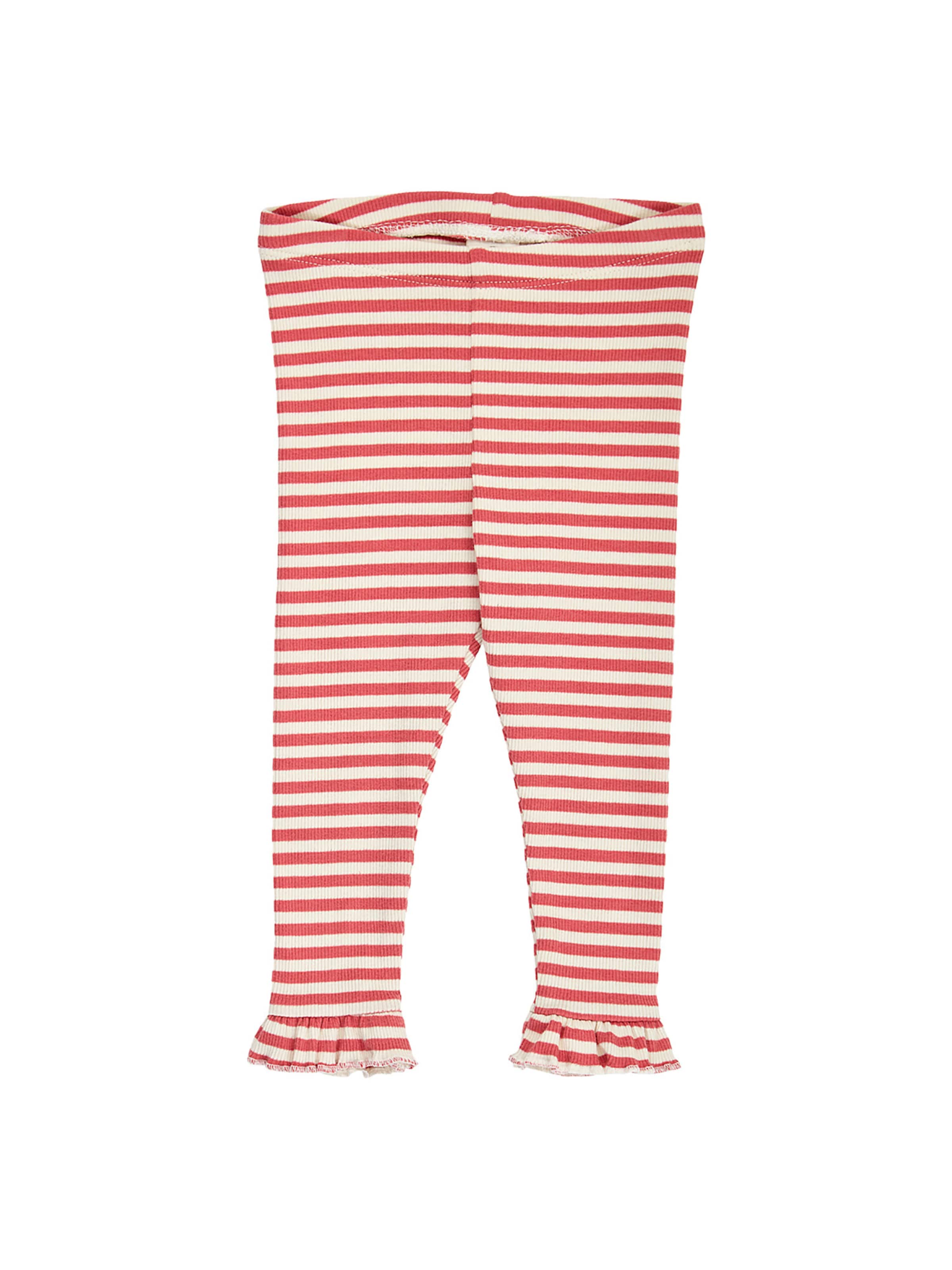 Müsli by GREEN COTTON - Skinny Leggings em vermelho: frente