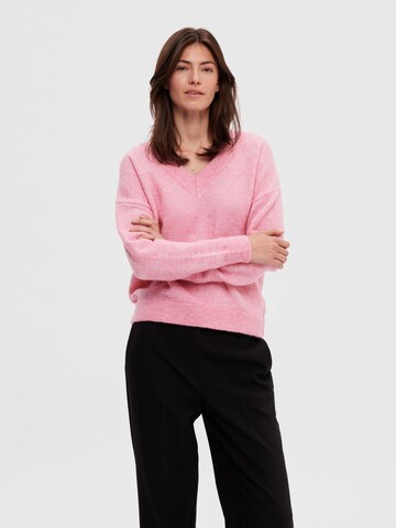 SELECTED FEMME Pullover 'Maline' in Lila