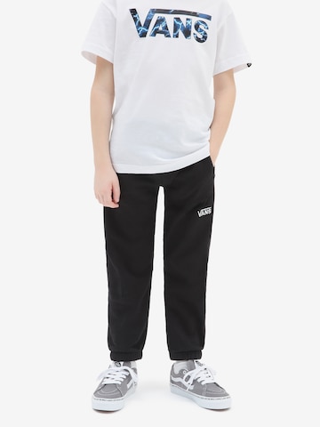 VANS Tapered Trousers in Black: front