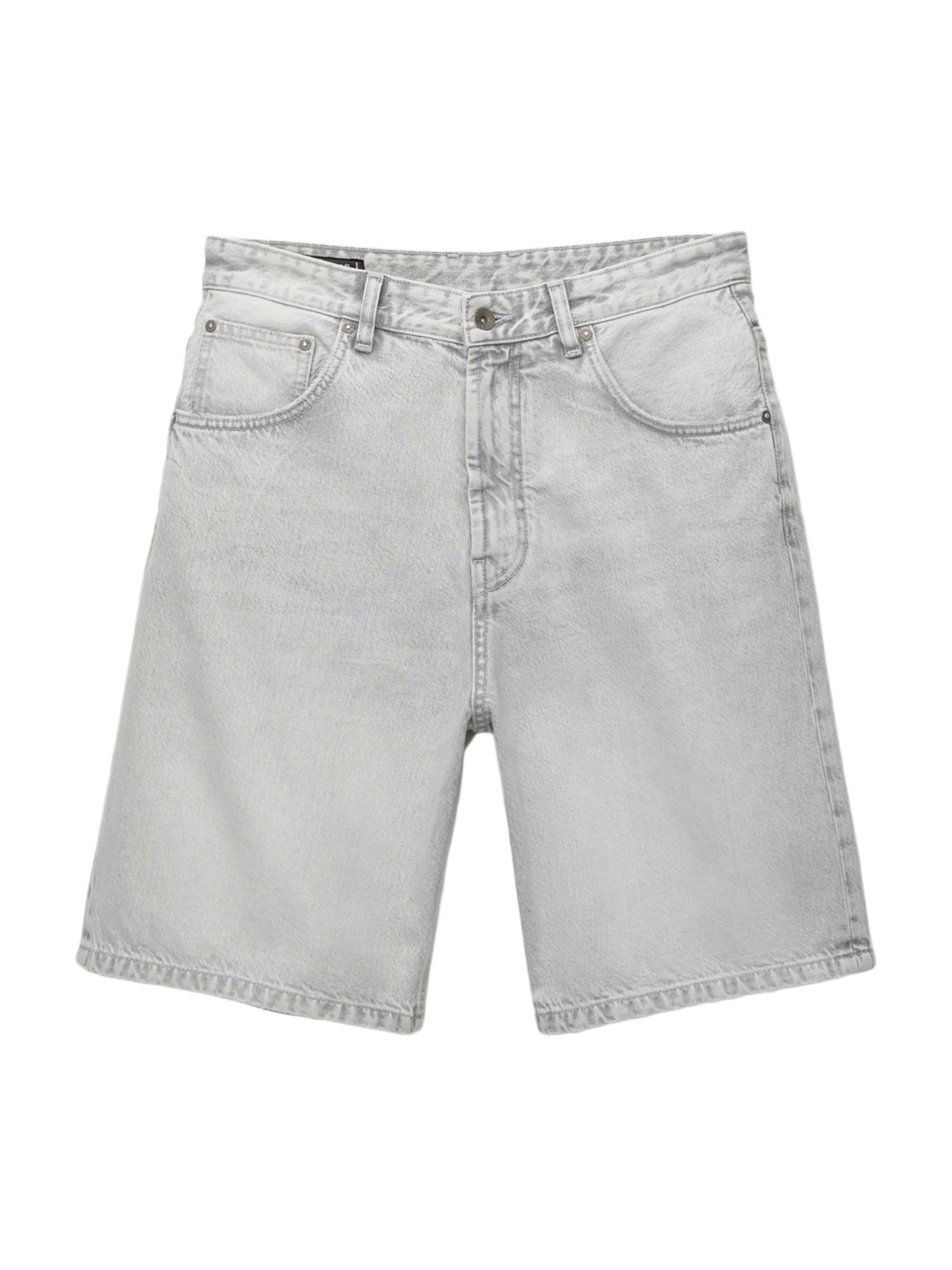 Jeans de la Pull&Bear pe gri: față