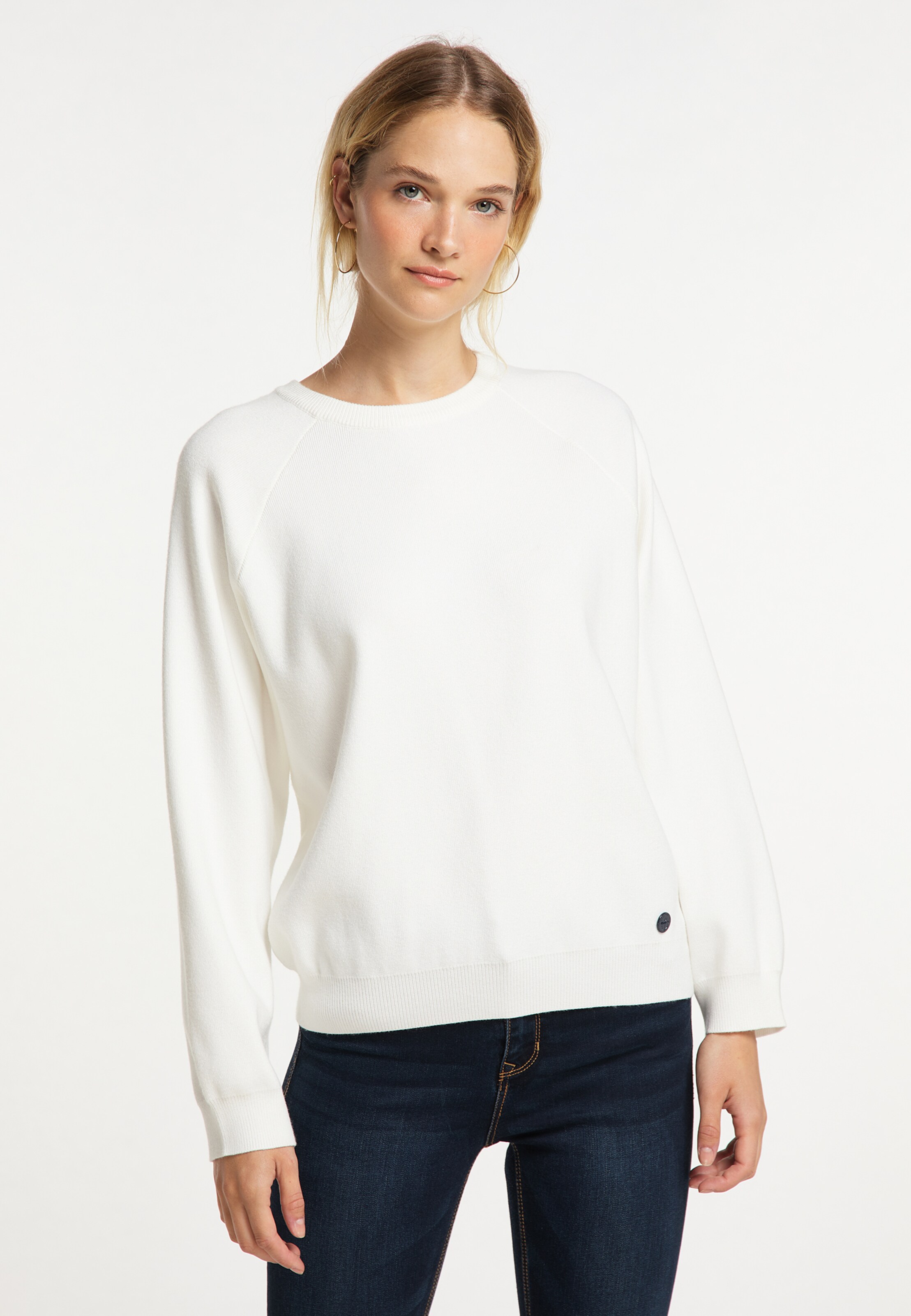 Frauen Pullover & Strick DreiMaster Maritim Pullover in Wollweiß - LD67239 Frauen Pullover & Strick DreiMaster Maritim Pullover in Wollweiß - LD67239