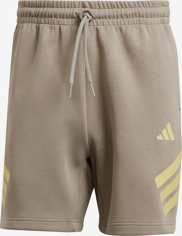 ADIDAS SPORTSWEAR Trousers 'Future Icons' in Grey: front