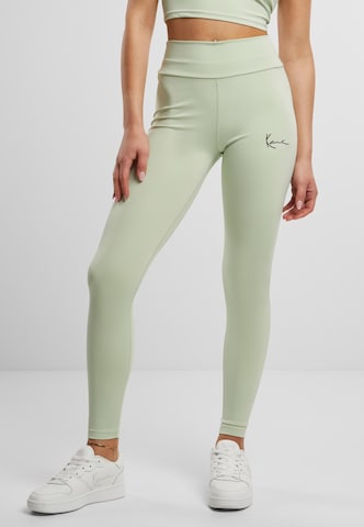 Karl Kani Skinny Leggings 'Essential' in Groen