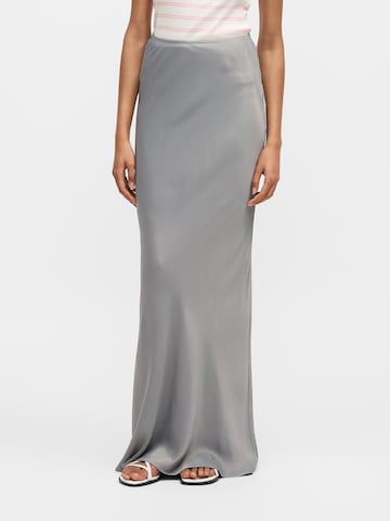 Jupe 'MATILDA' TOPSHOP en gris : devant