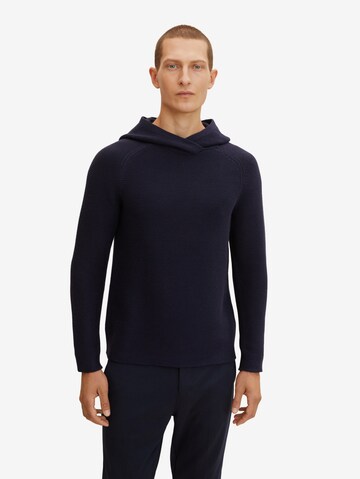 Pull-over TOM TAILOR en bleu : devant