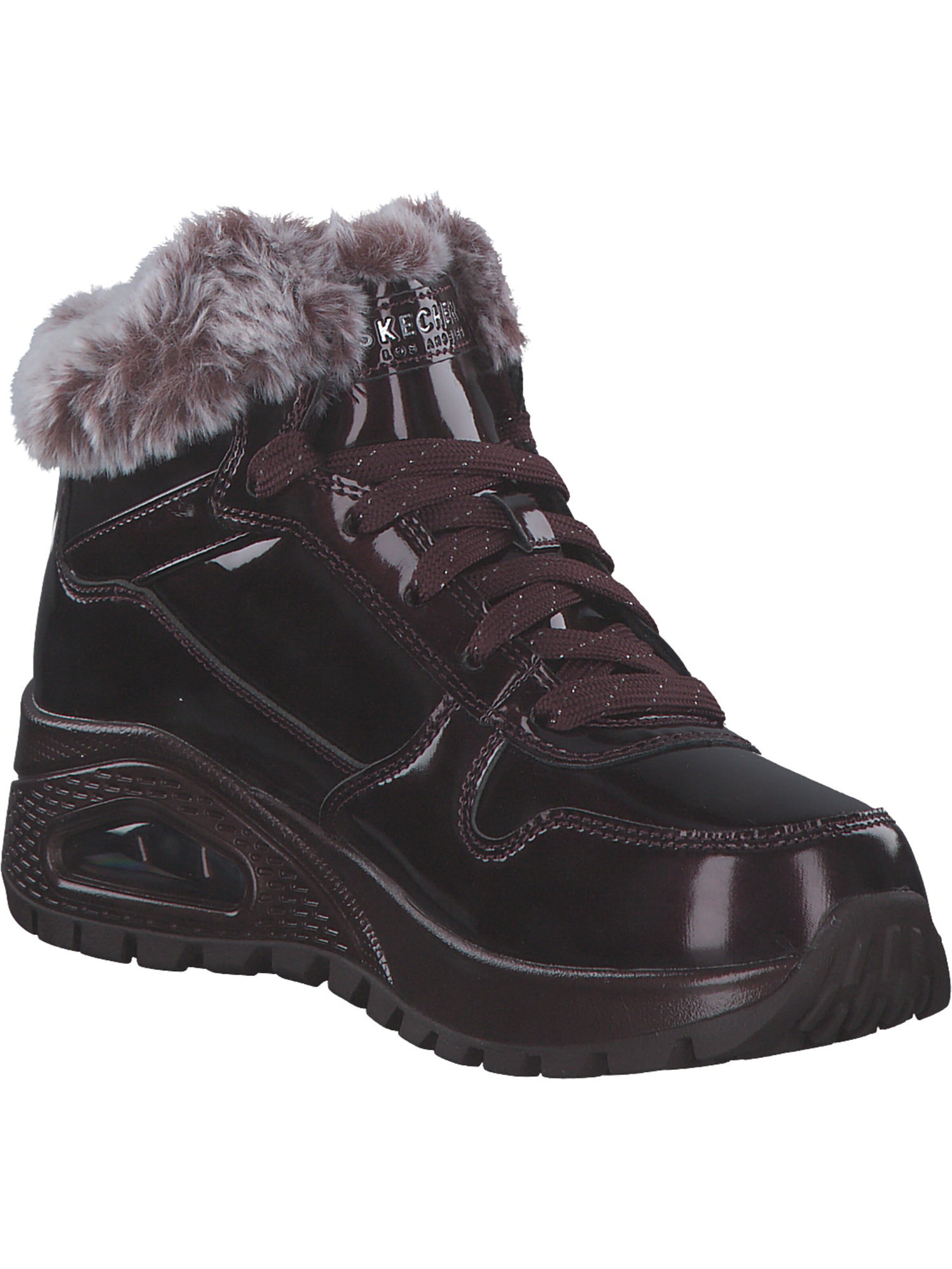 SKECHERS Lace-up bootie in Brown