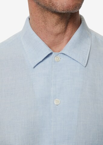 Marc O'Polo Regular fit Overhemd in Blauw