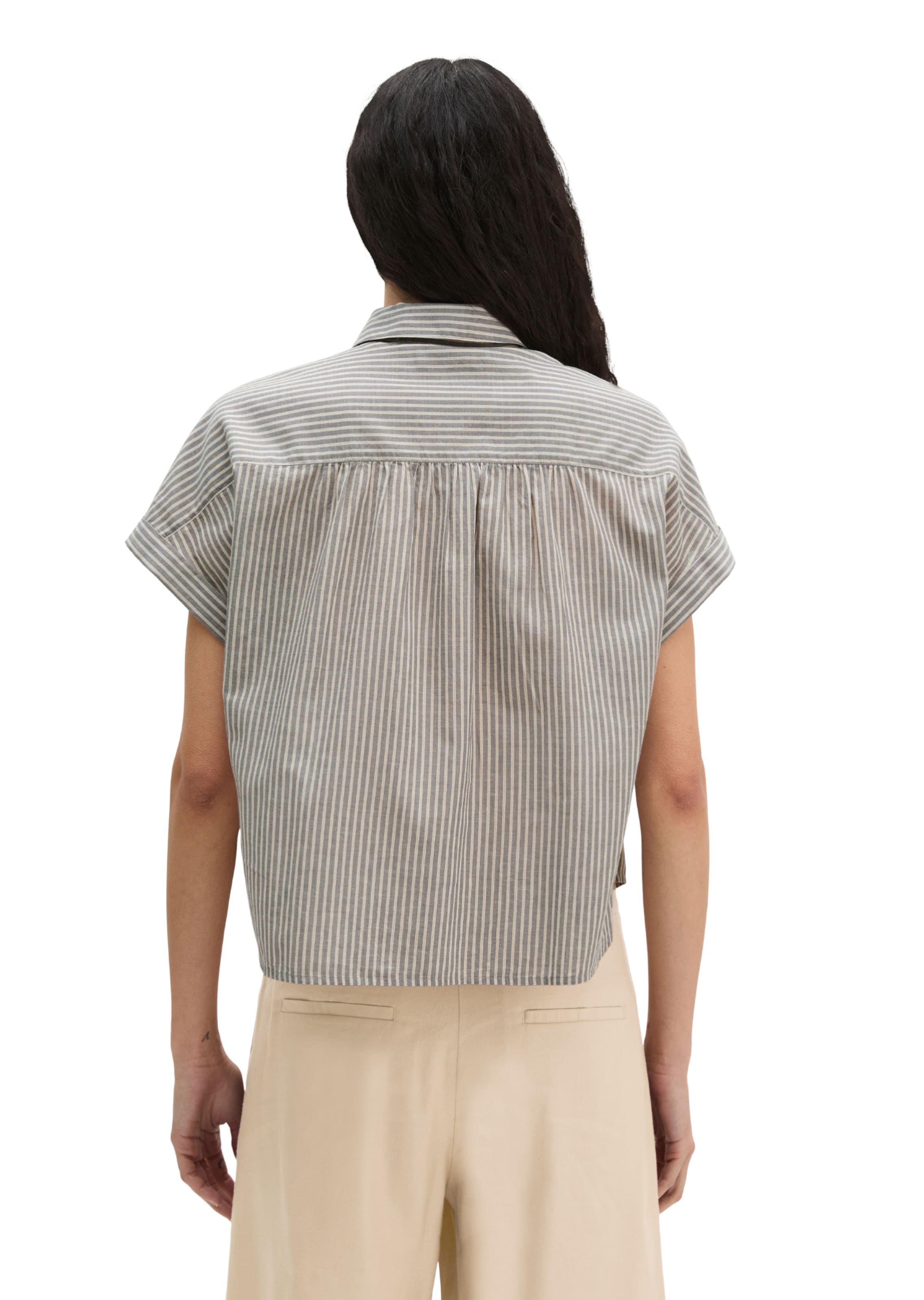 Marc O'Polo Bluse in Grau