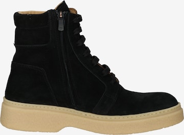 EL NATURALISTA Lace-Up Ankle Boots in Black