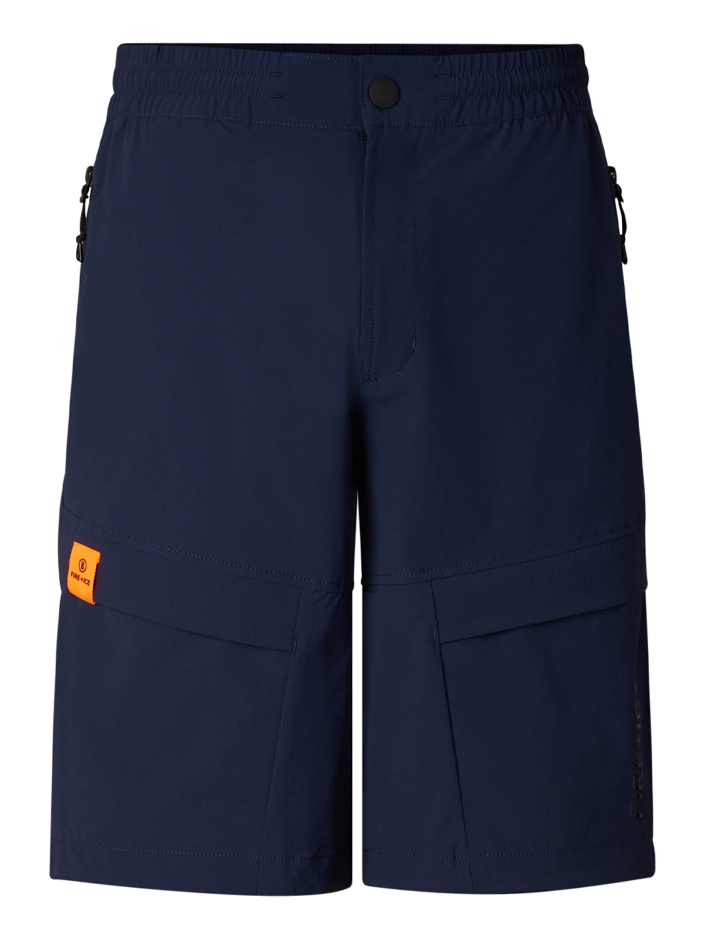 Bogner Fire + Ice Regular Athletic Pants 'Caleb' in Blue: front