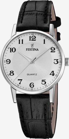 Montre à affichage analogique 'Festina - Watch Correa Clasico - Quartz watch movement - Watch case width: 29 mm' FESTINA en blanc : devant