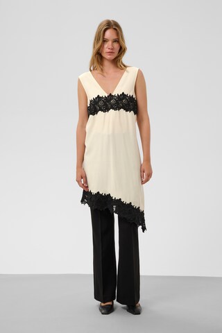 SOAKED IN LUXURY - Vestido em bege