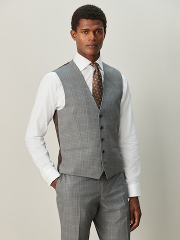 Next Suit vest in Grey: front
