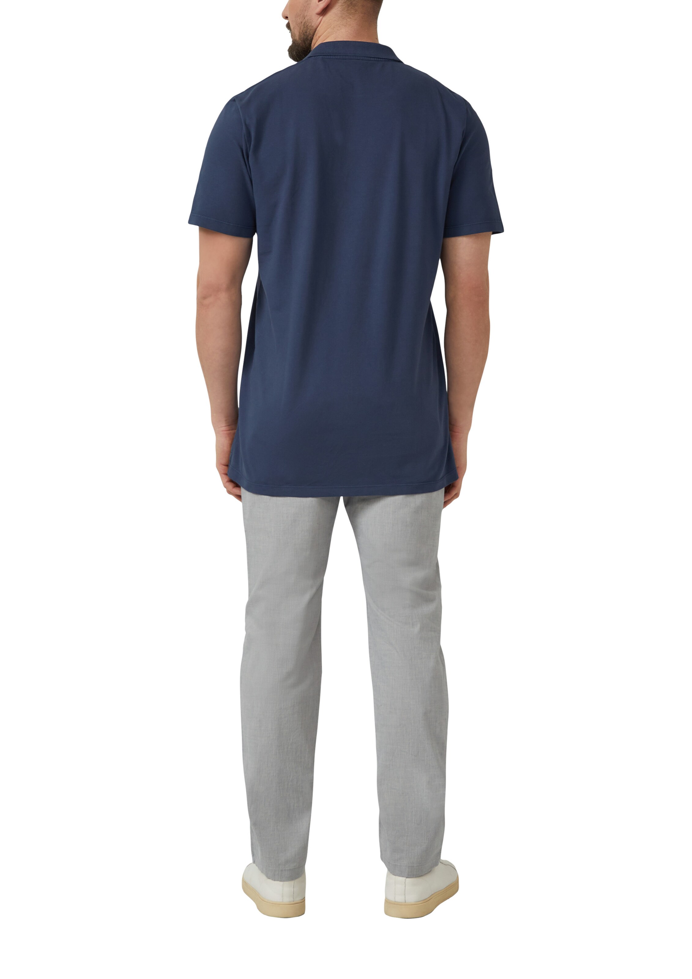 s.Oliver Men Tall Sizes Poloshirt in Blau