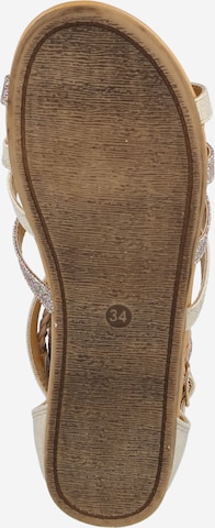 BULLBOXER Sandale in Silber