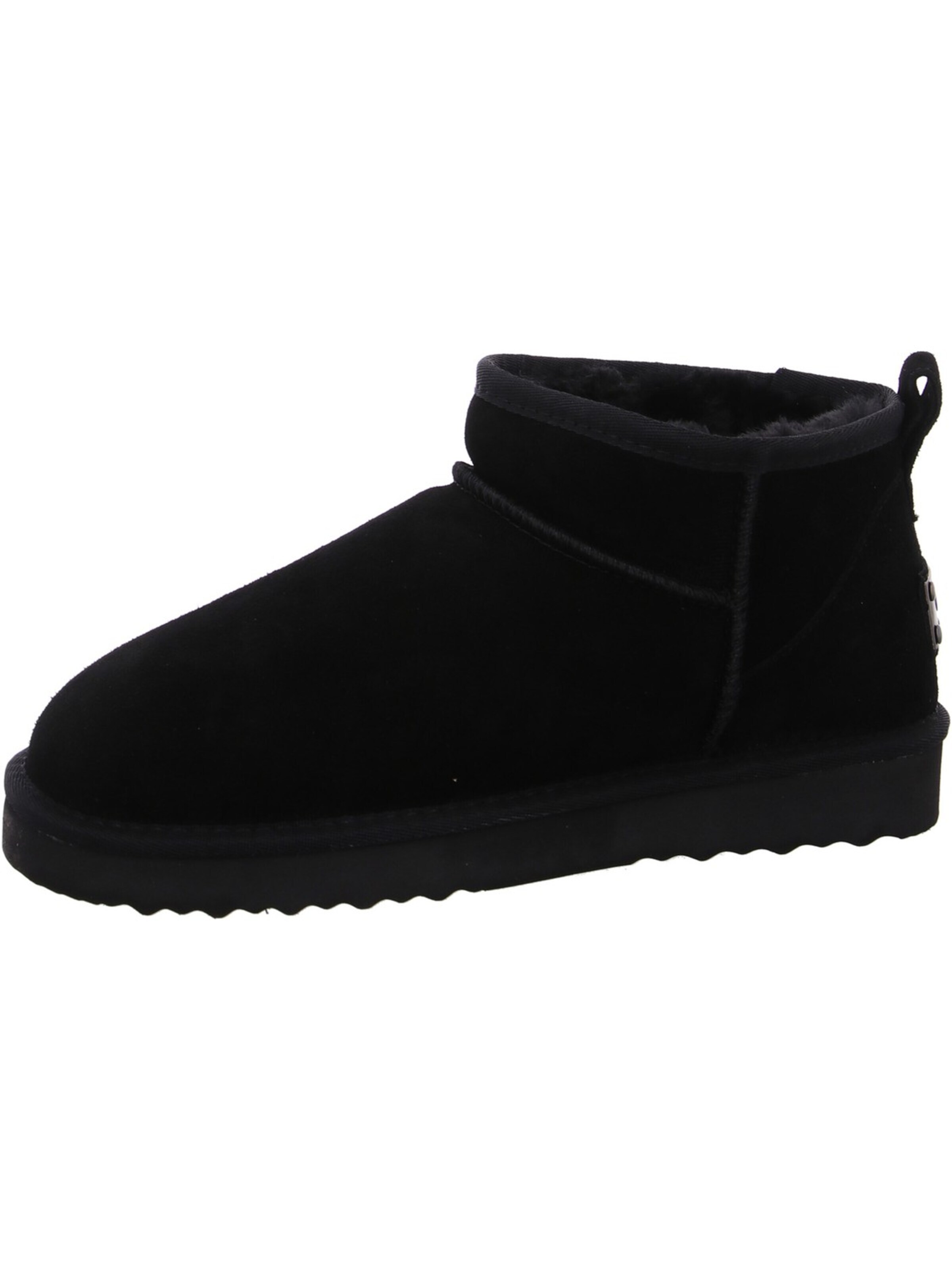 OOG Lace-Up Boots 'OOG Winterstiefel Schwarz' in Black: front