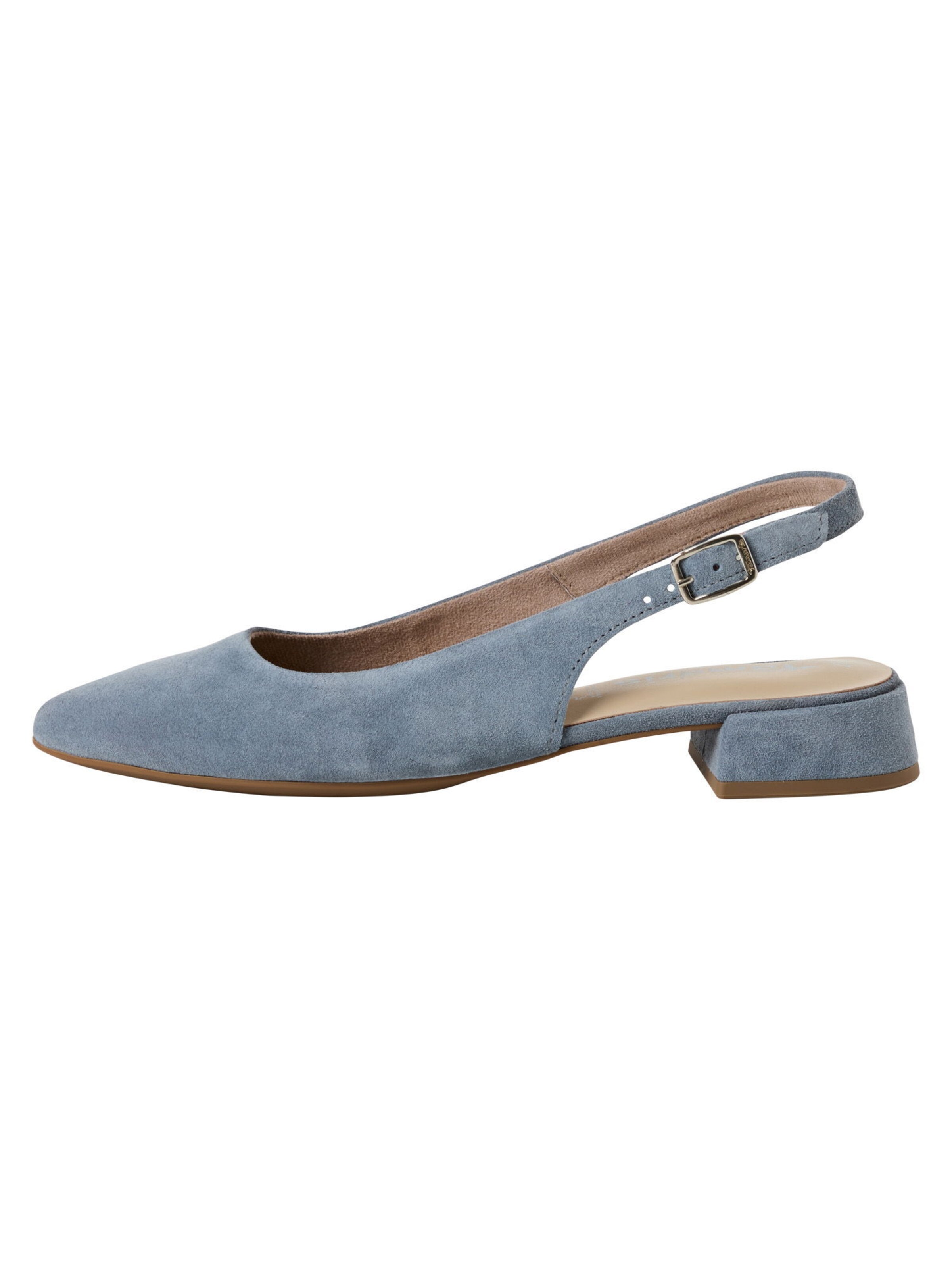 Escarpins à bride arrière Tamaris en bleu