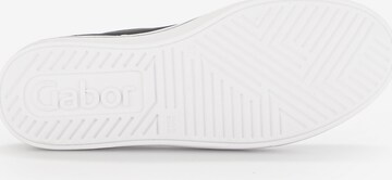 GABOR Trampki slip on w kolorze czarny