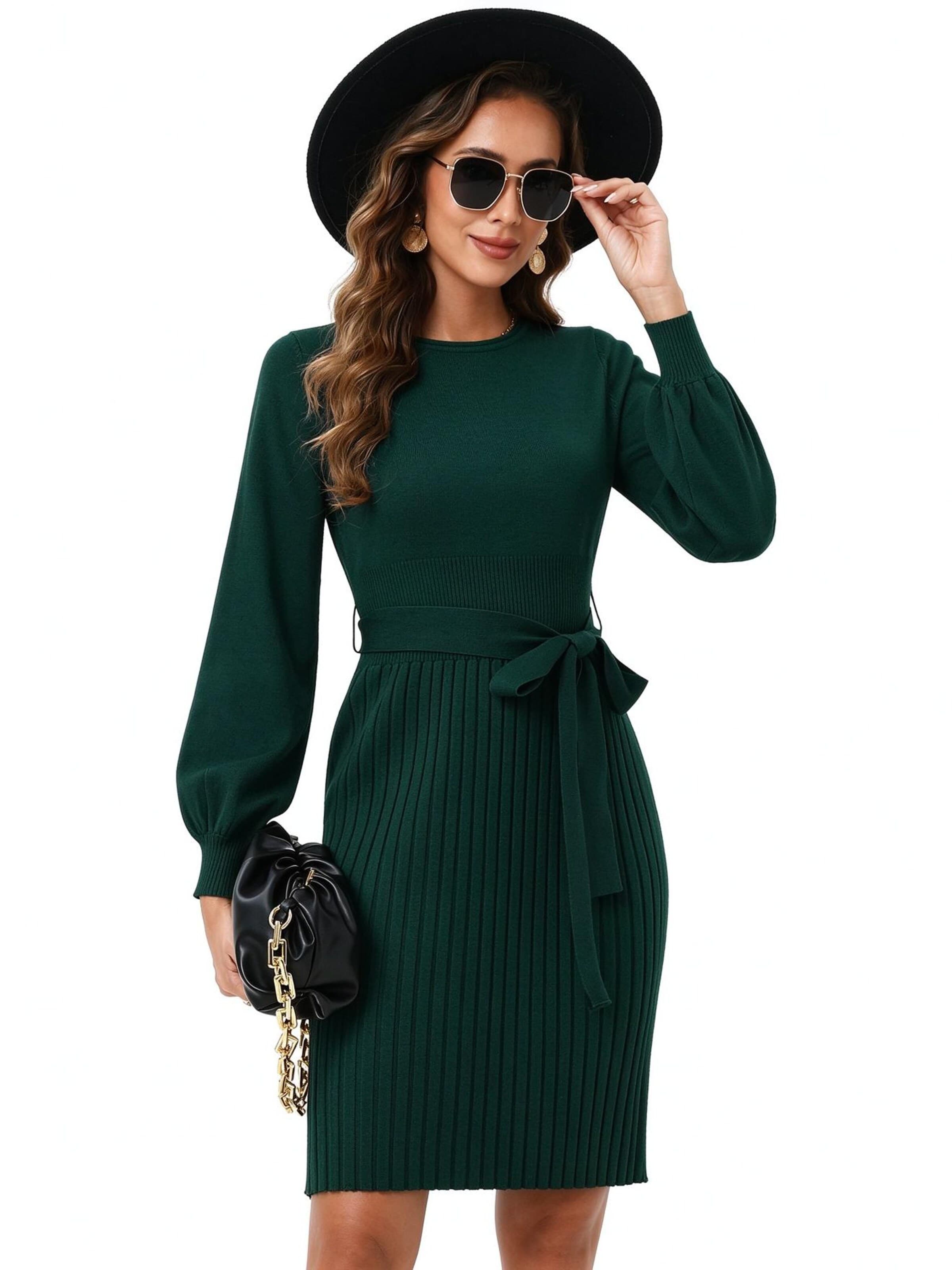 Yesfashion Dress in Green