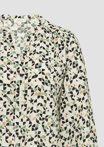 s.Oliver Bluse in Beige