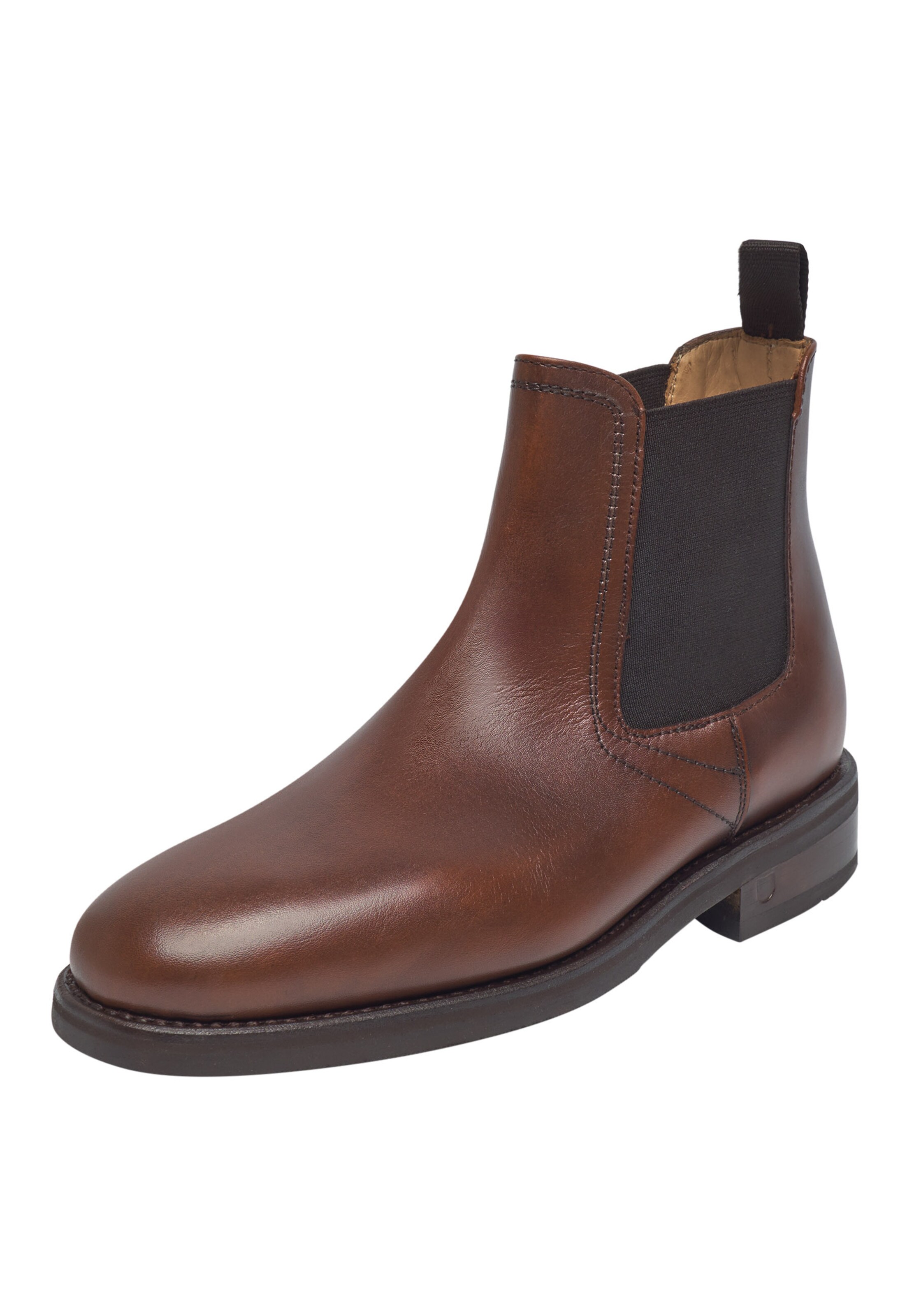Henry Stevens Chelsea boots ' Ella CB2 ' in Bruin: voorkant