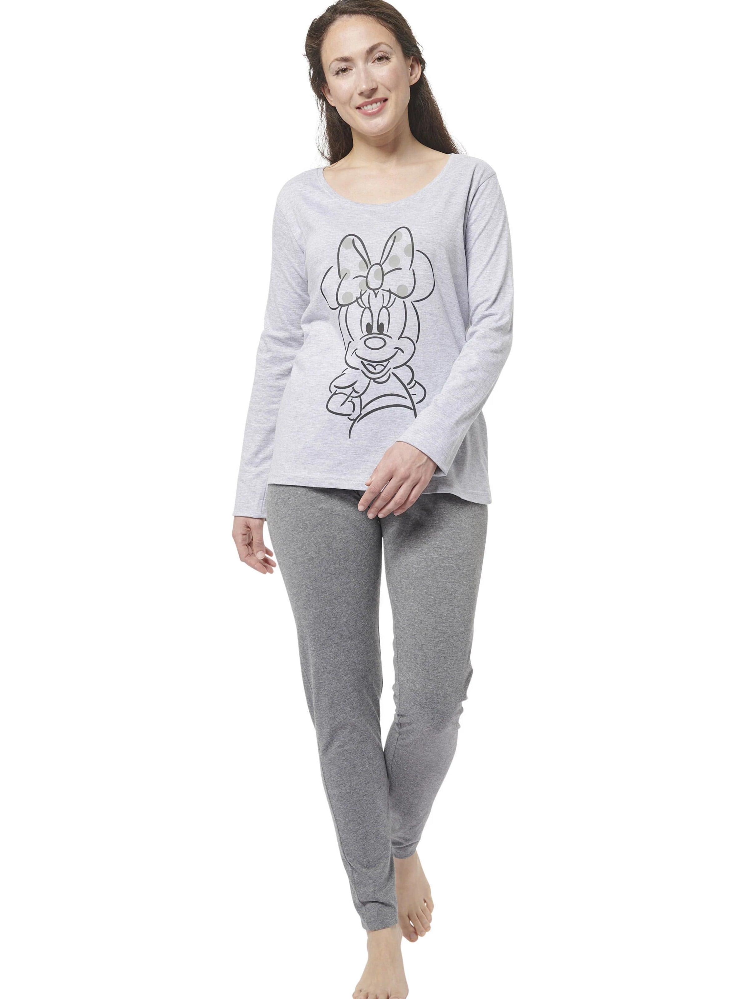 Disney Minnie Mouse Pyjama‌‌‌‌ in Grau