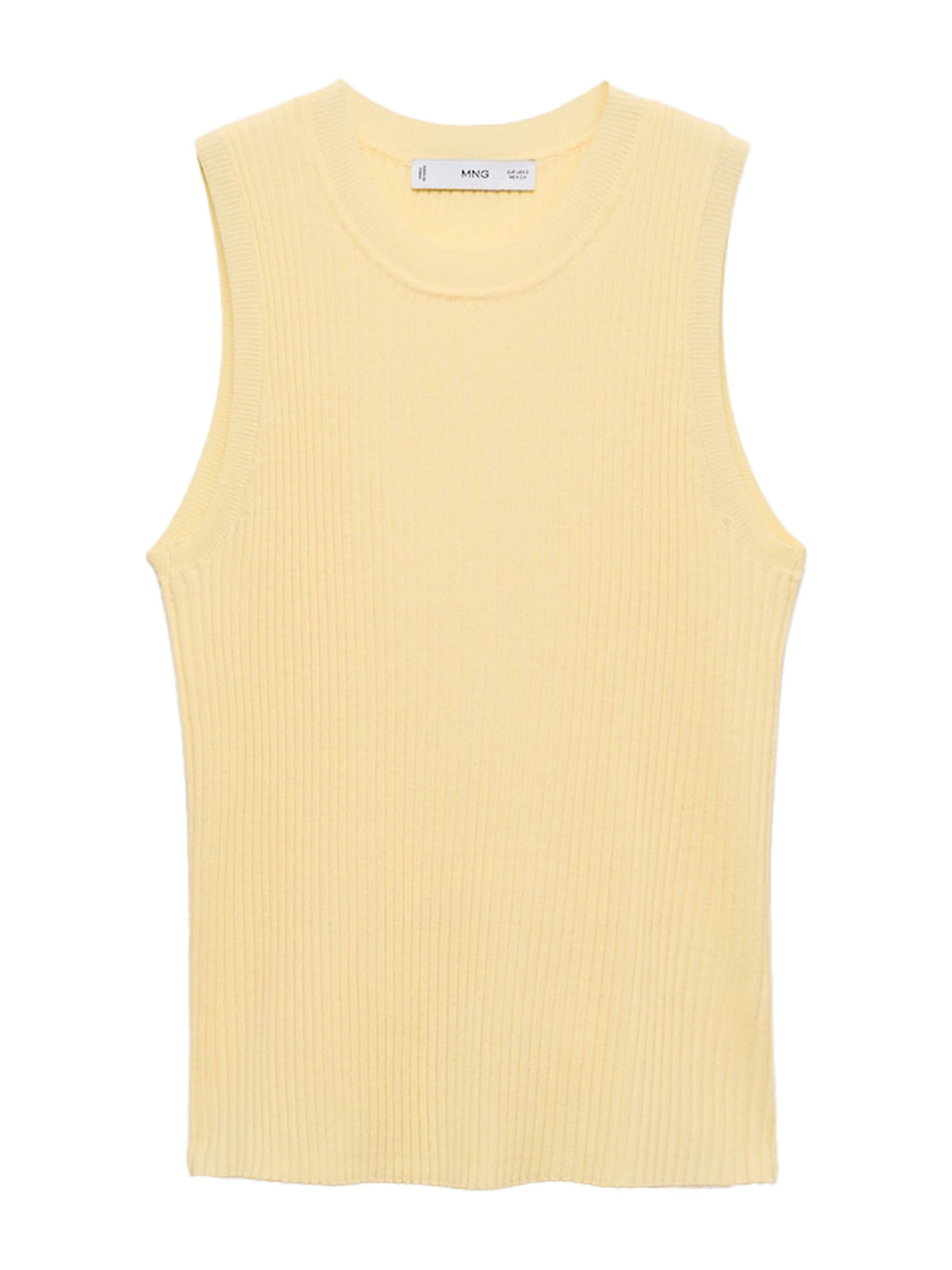 MANGOTop s naramenicama 'BUGAMBI' - žuta boja: prednji dio