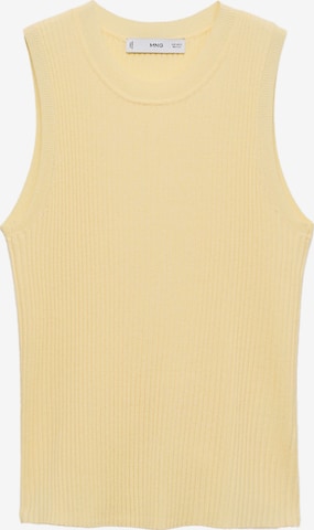 MANGO Knitted top 'BUGAMBI' in Yellow: front