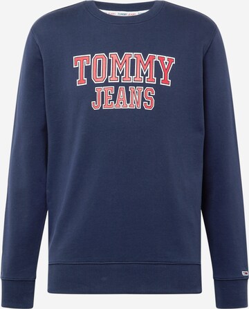 Tommy Jeans Sweatshirt in Blau: predná strana