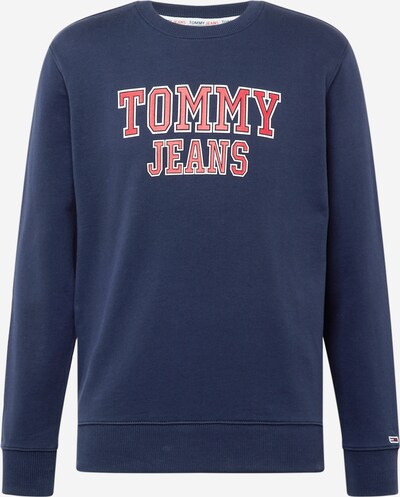 Tommy Jeans Sweat-shirt en bleu marine / melon / blanc, Vue avec produit