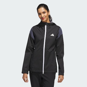 ADIDAS PERFORMANCE Functionele jas in Zwart: voorkant