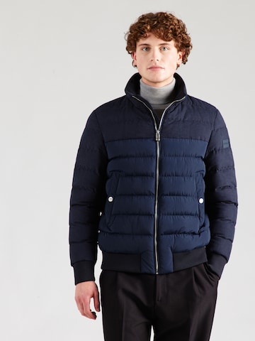 HECHTER PARIS - Chaqueta de entretiempo en azul: frente