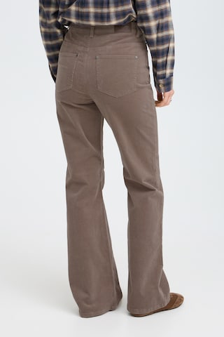 évasé Pantalon Pulz en beige