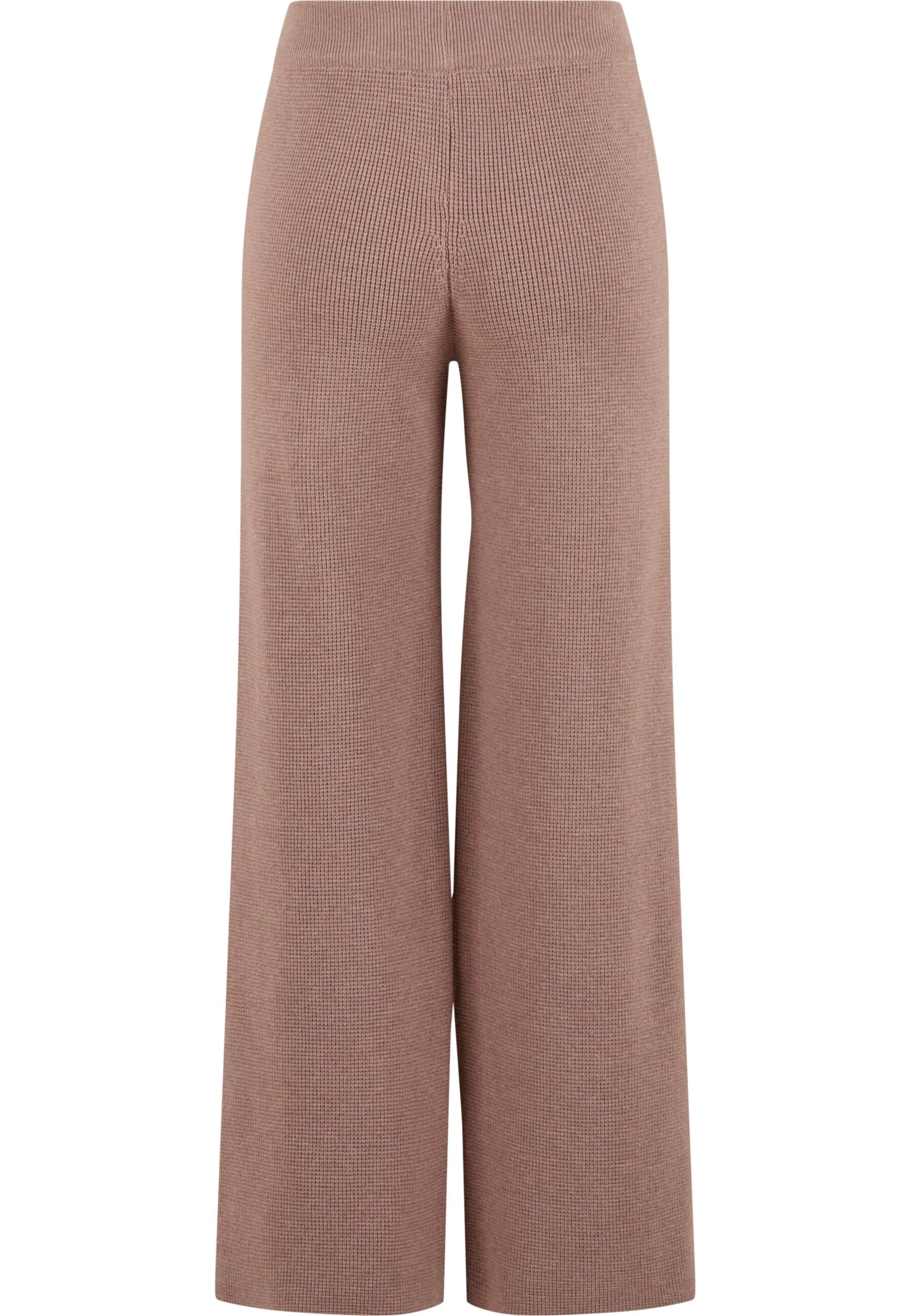 Wide Leg Pantalon Urban Classics en marron