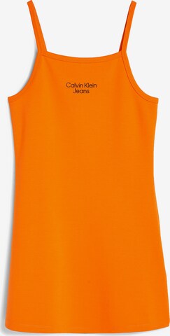 Calvin Klein Jeans Dress in Orange: front