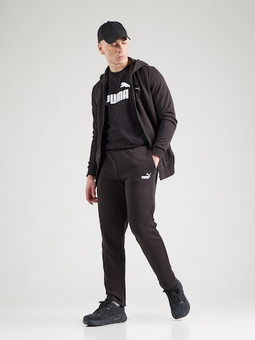 PUMA Regular Sports trousers 'ESS No. 1' in Black