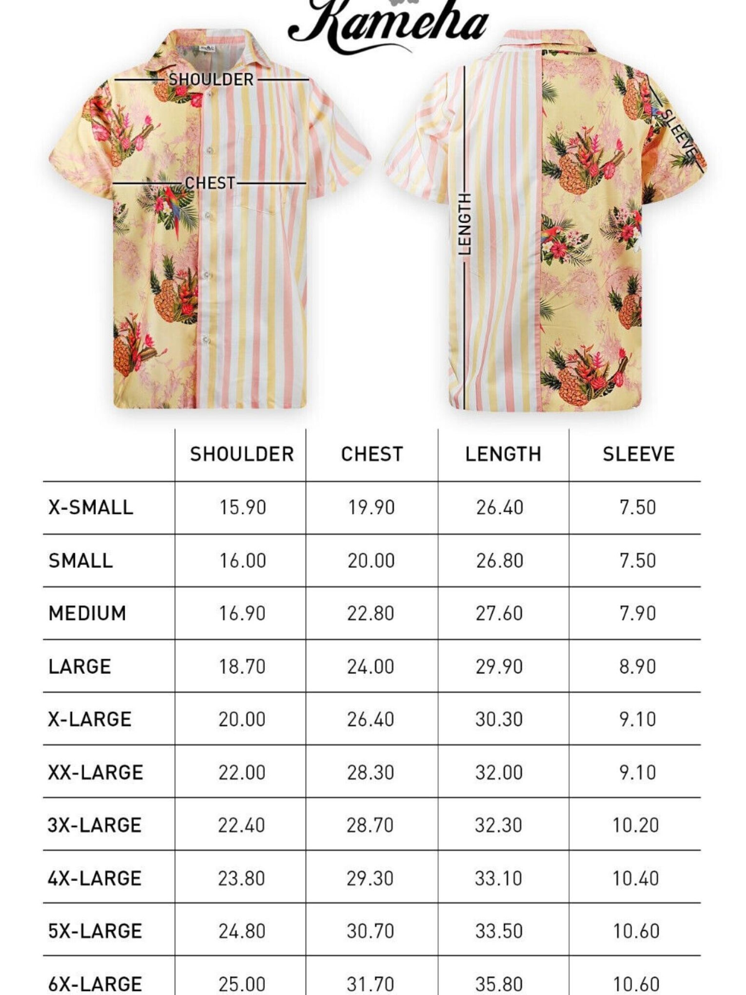 King Kameha Shirt 'Stripes' in Geel