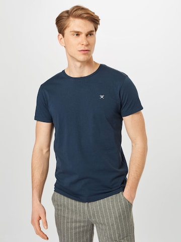 Hackett London - Camiseta en azul: frente