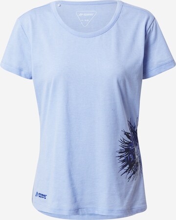 Maier Sports T-Shirt 'Feather' in Blau: predná strana