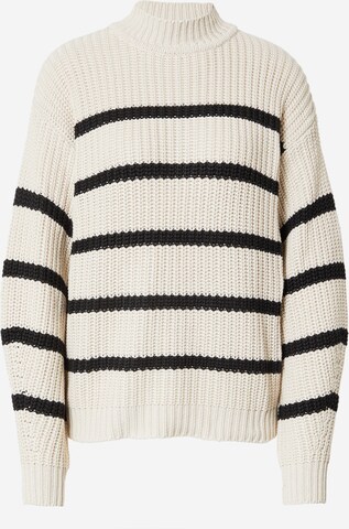 Pullover di Rut & Circle in beige: frontale