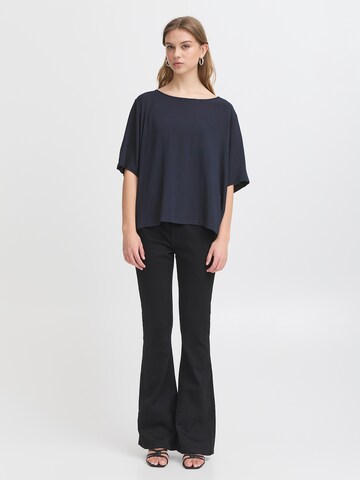 ICHI Blouse 'IHMARRAKECH' in Blue