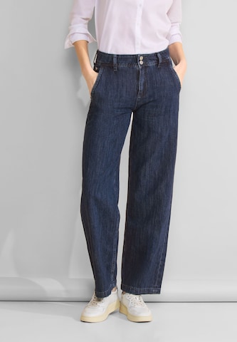 STREET ONE Wide leg Jeans in Blue